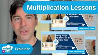 Year 3 Multiplication Lessons Concrete Pictorial and Abstract Representations [upl. by Elke]