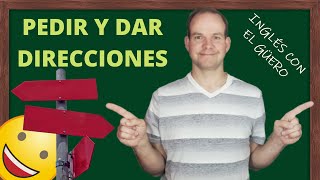 CONVERSACIONES EN INGLÉS cómo pedir y dar direcciones [upl. by Skrap255]