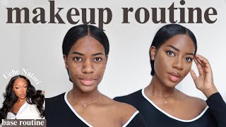 I TRIED UCHE NATORI’s BASE ROUTINE  amp Im obsessed  Octavia B [upl. by Cicenia]