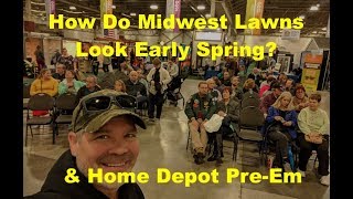 DIY PreEmergents at Home Depot in Wisconsin  Midwest Lawns  Milorganite Meetup [upl. by Barger]