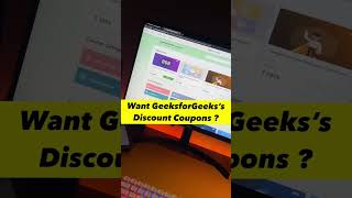 GeeksforGeeks Coupon Code  gfg coupon code [upl. by Ahsinert]