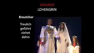 Treulich geführt  Opernchor [upl. by Attiuqihc]