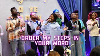 Choir Ministration Order my Steps In Your Word  GMWA Women of Worship  Led by Min Lizzy [upl. by Odnanreh]