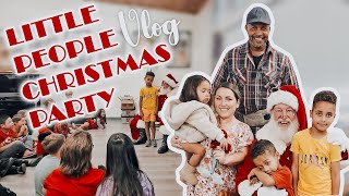 Little People Christmas Party  VLOG [upl. by Reni]