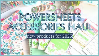 PowerSheets Accessories Huge Haul NEW Cultivate What Matters 2025 Stickers Tending Tape and Snap Ins [upl. by Belita911]