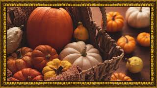 NICHE TV Art  Stunning Fall Pumpkin Thanksgiving  4K Wallpaper for Frame TV frametvart [upl. by Wheelwright836]