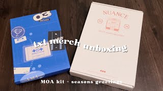 Unboxing tomorrow by together txt MOA membership kit amp 2024 seasons greetings  투모로우바이투게더 [upl. by Falcone]