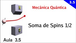 Soma de Spins 12  Mecânica Quântica 1 – Aula 35 [upl. by Wyn]