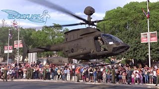 BELL OH58D KIOWA WARRIOR TAKEOFF  CROATIAN AIR FORCE  SPLIT RIVA [upl. by Atteloj]