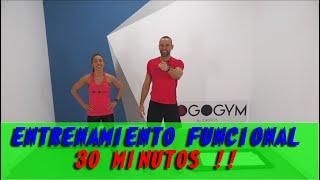 Entrenamiento funcional de 30 minutos  Functional Training 30 minutes [upl. by Greta782]