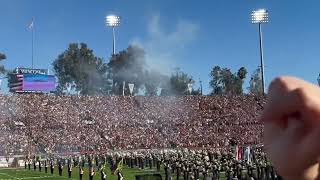 B2 Bomber Flyover at Rosebowl collegefootball playoff ncaa sports college Pasadena [upl. by Thisbee]