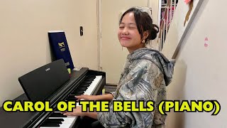 Carol of the bells  Piano 🔔 carolofthebells piano [upl. by Hanleigh]