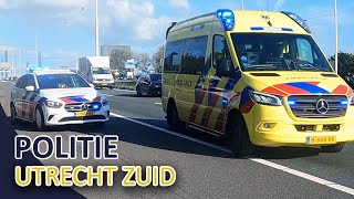 Politie Utrecht Zuid  Aanrijding  Winkeldiefstal  Rijden zonder rijbewijs [upl. by Rettig]