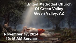 1015 AM Sunday Service  UMCGV 11172024 [upl. by Neelra]