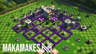 4 Hour Build Challenge  Clash of Clans Base  Fortnite Creative [upl. by Akemihs]