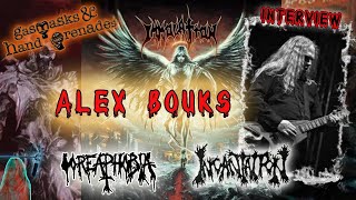 Alex Bouks  ImmolationRuinousShadowsIncantationGoreaphobiaFunebrarum [upl. by Tosch486]