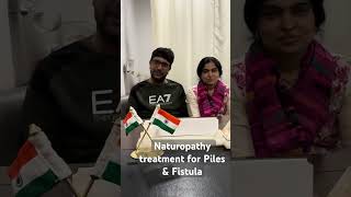 Naturopathy treatment for Piles amp Fistula problem DrAshishBhanot bestfistulatreatment vlog [upl. by Ycam138]