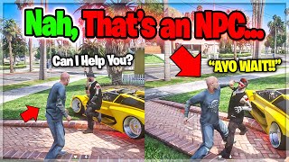 Secret Serial Killer NPC Trolling The ENTIRE Server on GTA 5 RP [upl. by Moor]