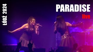 Within Temptation amp Tarja  Paradise What About Us 4K Live from Lodz Poland 2024 [upl. by Fattal912]