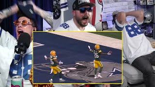 Cowboys Fans React to embarrassing Wild Card Loss vs Green Bay Packers [upl. by Alrak211]