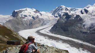 Unsere schönste Wanderung in der Zermatter Bergwelt Gornergrat Gornergletscher [upl. by Kara-Lynn]