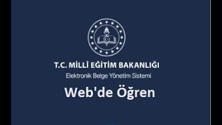 Ebys Belgenet Dersleri Ders 41  Ebysde Şablon Hazırlama Örnek İzin Şablonu [upl. by Fanechka]