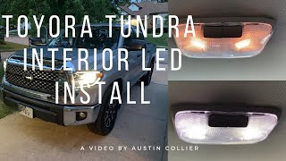 Toyota Tundra interior LED light upgrade [upl. by Mary]