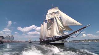 Tall Ships 2017 Parade of Sail pt II [upl. by Jacobson861]