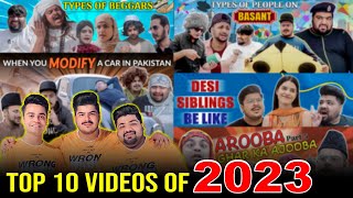 Top 10 Videos Of 2023  Unique MicroFilms  Comedy Skits  Happy New Year 2024 [upl. by Allianora]