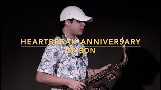 Heartbreak Anniversary  Giveon Saxophone Cover Saxserenade [upl. by Mattie940]