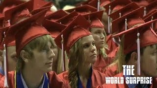 Soldier Surprises Little Sister at High School Graduation [upl. by Etneciv]