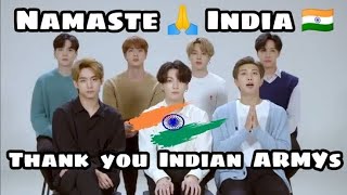 India Finally Top in BTS List 🇮🇳  BTS Coming India [upl. by Ahsekin98]