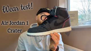 TWO WEEKS WEARAir Zoom Jordan 1 high CRATER Wear test ‘What’s the thoughts after wearing’ [upl. by Botnick]