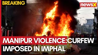 Manipur Violence  Curfew Imposed Internet Shut in Imphal  Rahul Gandhi Expresses Deep Concerns [upl. by Ynehpets]