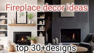 How to decorate fireplace design  fireplace decoration ideas  homedecorationideas289 [upl. by Ulphi]