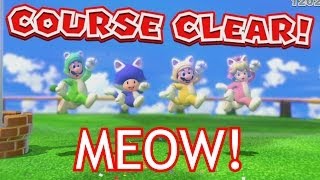 Super Mario 3D World  Meow [upl. by Leifer]