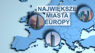 Największe miasta Europy Warszawa wypada słabo😲 [upl. by Oriaj]