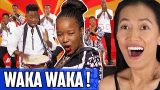 Ndlovu Youth Choir  Waka Waka Reaction  Awesome Song Choice For Americas Got Talent AGT 2019 [upl. by Sigismond]