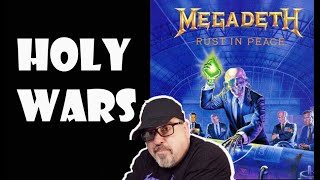 FIRST TIME HEARING MEGADETH HOLY WARS GENUINE REACTION [upl. by Christiana211]