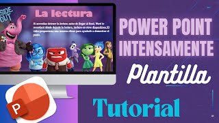 Diapositiva INTENSAMENTE FÁCIL en PowerPoint 🖱️ EASY slide Plantilla GRATIS  FREE [upl. by Asilim260]