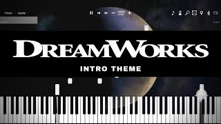 DreamWorks Animation Intro 2011  Piano Tutorial [upl. by Zigrang230]