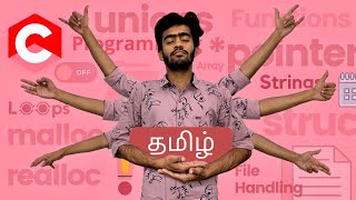 C Programming for Beginners in Tamil  Complete Course  code io  Tamil [upl. by Olecram]