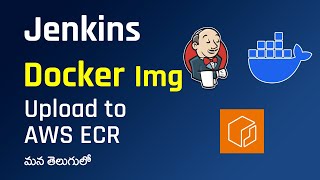 Jenkins Pipeline to Create Docker image amp Upload to AWS ECR  Jenkins to Upload Docker image to ECR [upl. by Annekim]