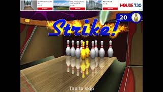 Gutterball Golden Pin BowlingLots Of Strikes [upl. by Oal]