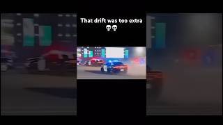 Crazy Police Drift shorts cars [upl. by Zetes313]