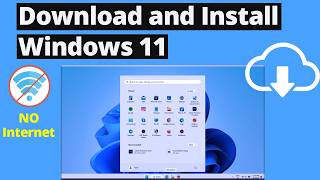 Install Windows 11 Without Internet [upl. by Llemar220]