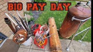 HUGE COPPER PAY DAY with some street scrapping along the way [upl. by Lizzy621]