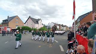 Aufmarsch zur Parade am Montag Schützenfest Neuss Holzheim 2023 [upl. by Rempe549]