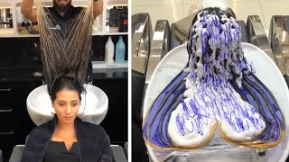 Top Best Hair Color Transformation 2023  Beautiful Haircut and hairstyle Transformation [upl. by Pepi]