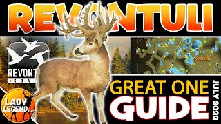 Get Your WHITETAIL GREAT ONE in REVONTULI COAST Detailed Zone Guide  Call of the Wild [upl. by Lefty]